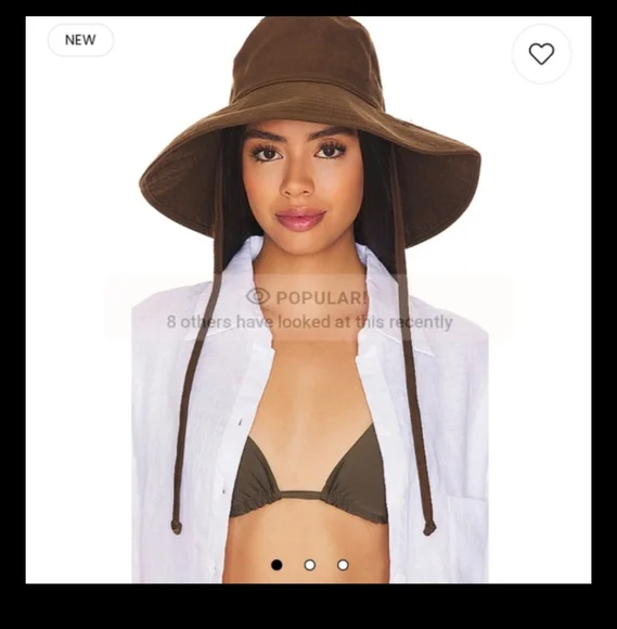 Lack of color Holiday bucket Hat new with tags , olive - Picture 2 of 8